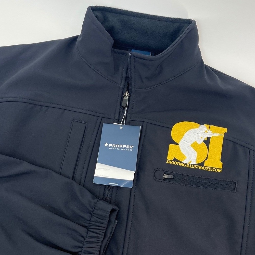 Propper BA Softshell Jacket Mens Medium Navy Blue Shooting Illustrated NRA